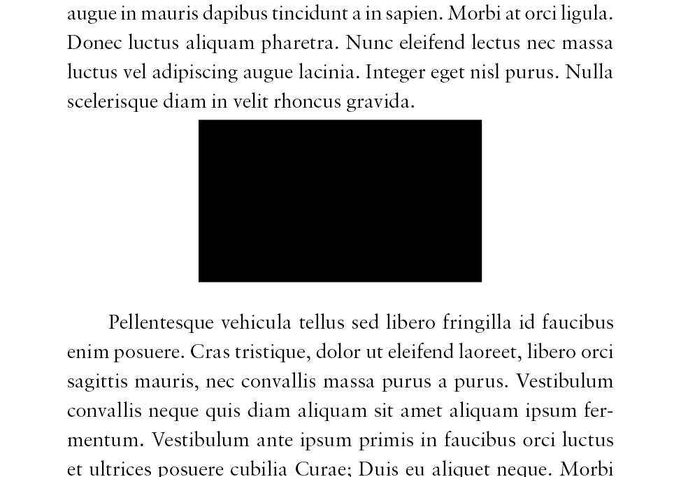 Text and Image default